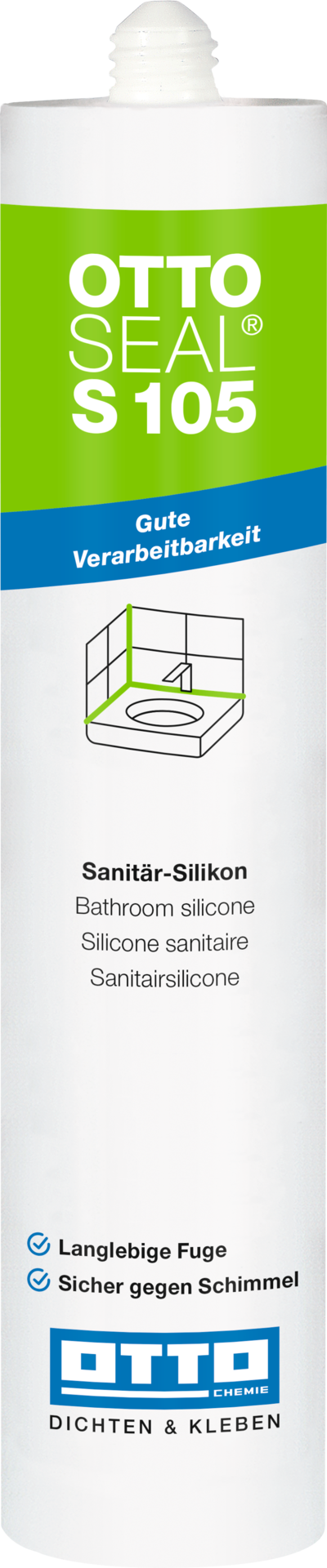 OTTOSEAL® S105 Das Sanitär-Silikon