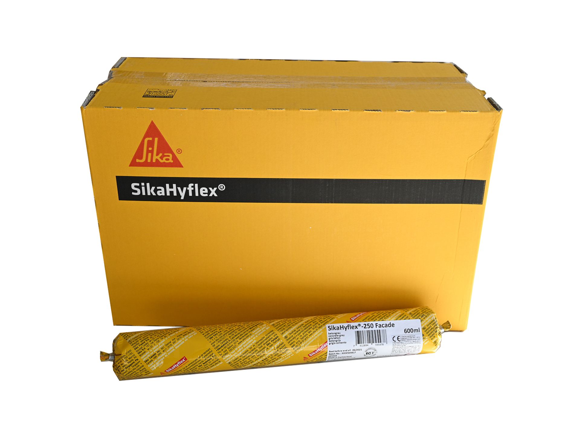 SikaHyflex®-250 Facade 600 ml - Elastischer witterungsbeständiger Hochleistungsdichtstoff für die Fassade