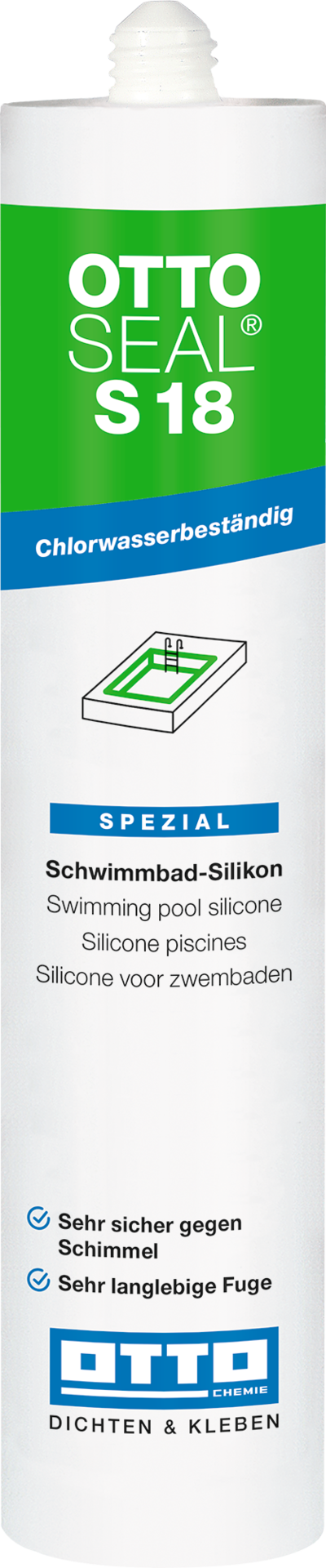 OTTOSEAL® S18  Das Schwimmbad-Silikon 