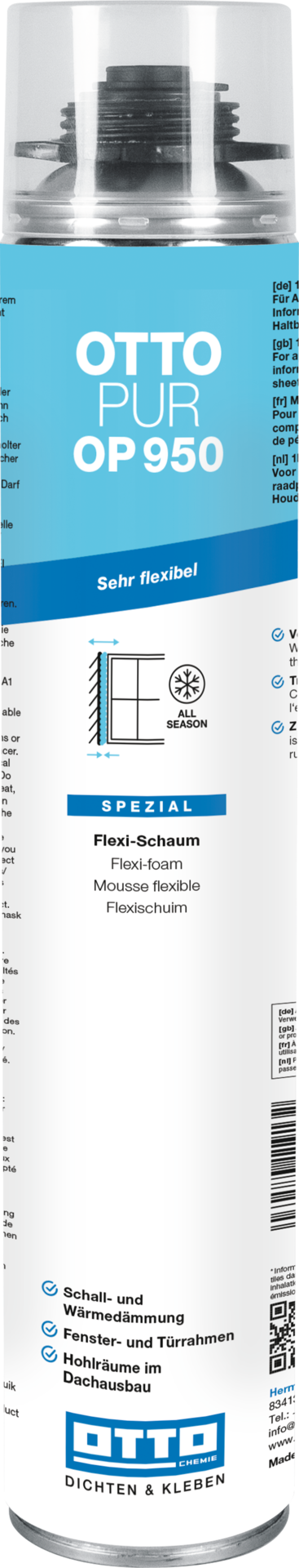 OTTOPUR OP 950 Der Flexi-Schaum bis -10°C